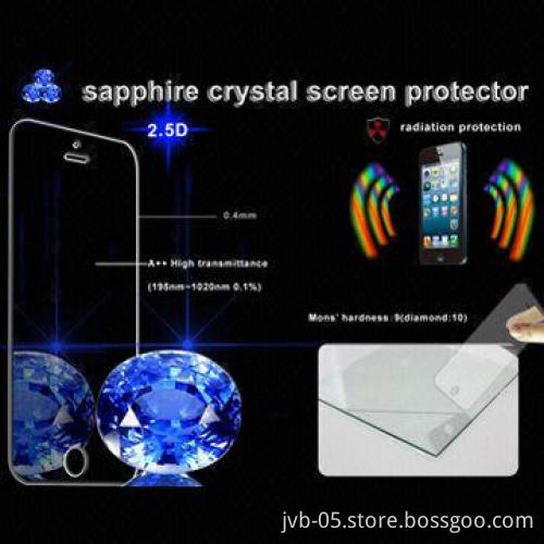 Screen protector for iPhone 5S, sapphire crystal